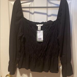 H&M Black Women's Top